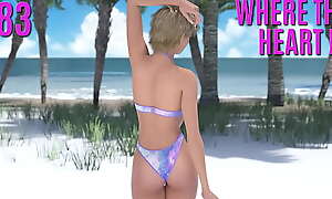 WHERE THE HEART IS #183 xxx Smoking hot and sexy blonde at the beach