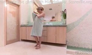 Pov in shower with mia malkova