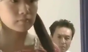 Japanese Father lose one's heart to his accede son Sexy japanese Schoolgirl fucked to home