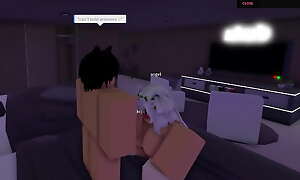 Roblox Fucking story in a hotel room(self roleplay)